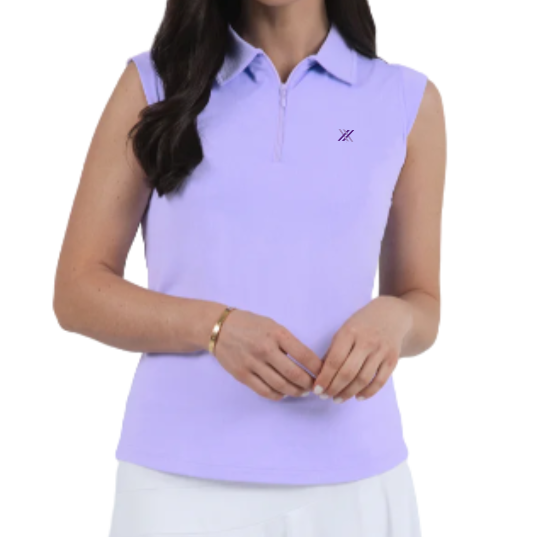 Women's IBKUL Sleeveless Polo