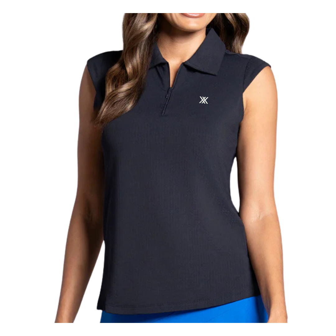 Women's IBKUL Sleeveless Polo